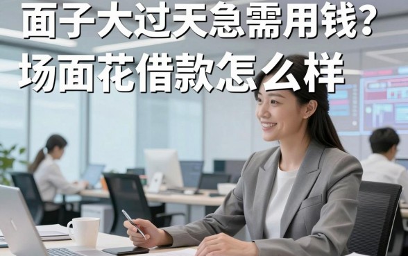 面子大过天急需用钱?场面花借款怎么样,靠谱平台带你走出资金困境