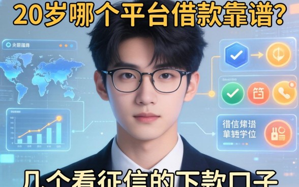 20岁哪个平台借款靠谱？分享几个不看征信的下款口子