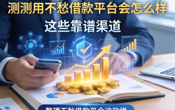 实测用不愁借款平台会怎么样，整理出这些靠谱渠道