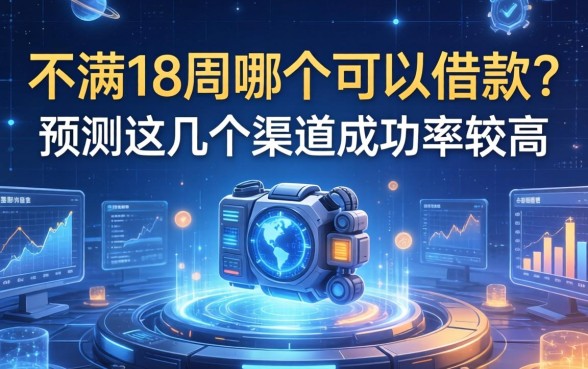 不满18周哪个可以借款？实测这几个渠道成功率较高