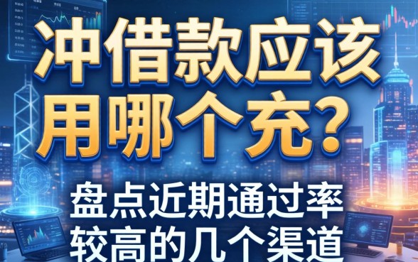 冲借款应该用哪个充？盘点近期通过率较高的几个渠道
