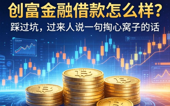 创富金融借款怎么样？一个踩过坑的过来人说几句掏心窝子的话