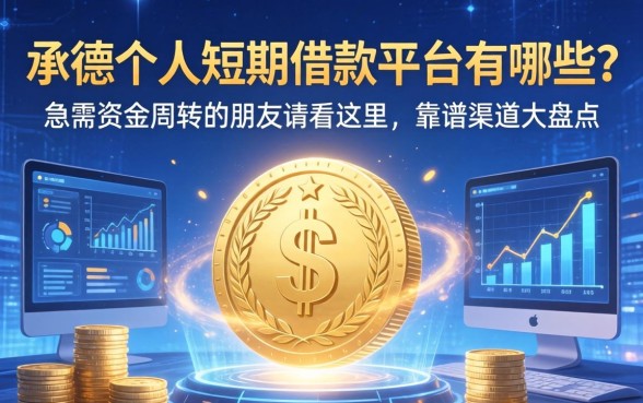 承德个人短期借款平台有哪些？急需资金周转的朋友请看这里，靠谱渠道大盘点
