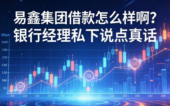 易鑫集团借款怎么样啊？银行经理私下说点真话