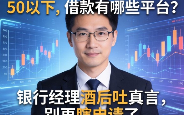 5千以下的借款有哪些平台？银行经理酒后吐真言，别再瞎申请了