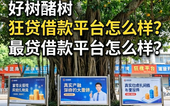 大榕树贷借款平台怎么样？最近看到广告想了解一下真实情况