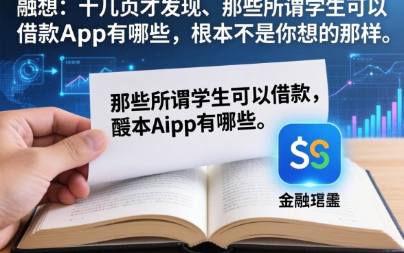 我翻了十几页才发现,那些所谓学生可以借款的app有哪些,根本不是你想的那样