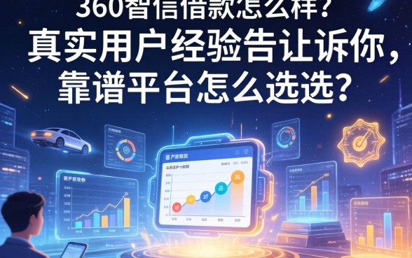 360智信借款怎么样？真实用户经历告诉你，靠谱平台怎么选？
