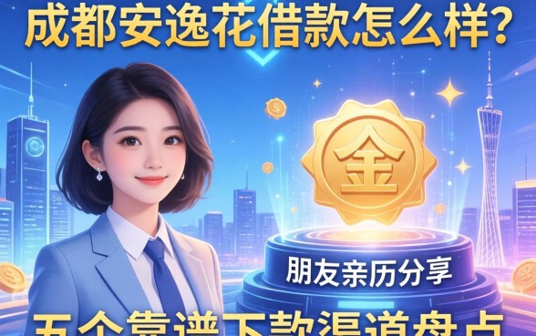 成都安逸花借款怎么样？朋友亲历分享及五个靠谱下款渠道盘点