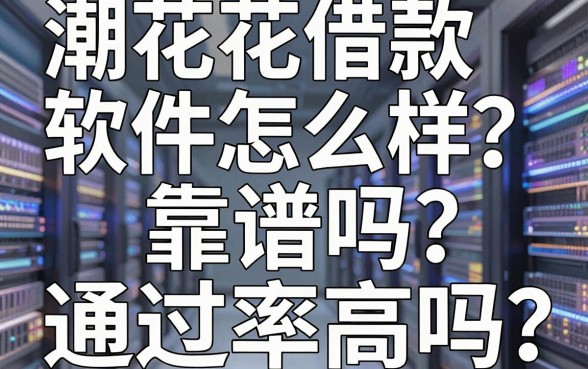潮花花借款软件怎么样?靠谱吗?通过率高吗?揭秘真实用户体验与替代选择