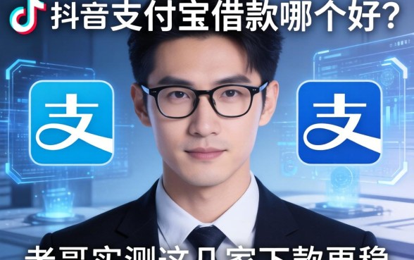 抖音和支付宝借款哪个好?老哥实测这几家下款更稳