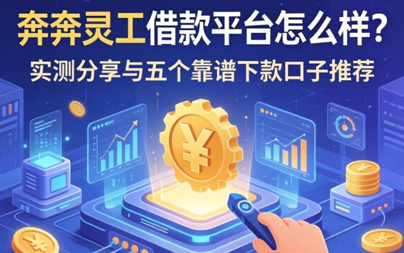 奔奔灵工借款平台怎么样？实测分享与五个靠谱下款口子推荐