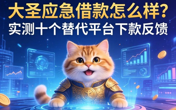 大圣应急借款怎么样？实测十个替代平台下款反馈