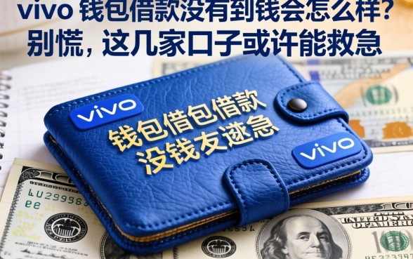 vivo钱包借款没有到钱会怎么样？别慌，这几家口子或许能救急