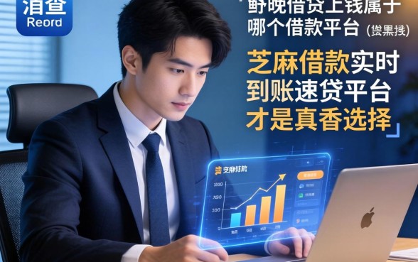 我查了一晚上贷上钱属于哪个借款平台，结果发现芝麻借款实时到账速借平台才是真香选择