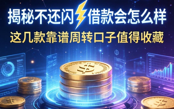揭秘不还闪电借款会怎么样,这几款靠谱周转口子值得收藏
