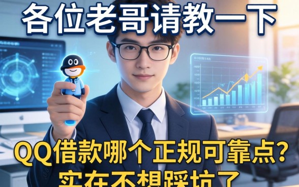 各位老哥请教一下，QQ借款哪个正规可靠点？实在不想踩坑了