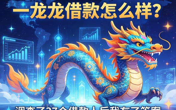 一条龙借款怎么样？调查了37个借款人后我有了答案