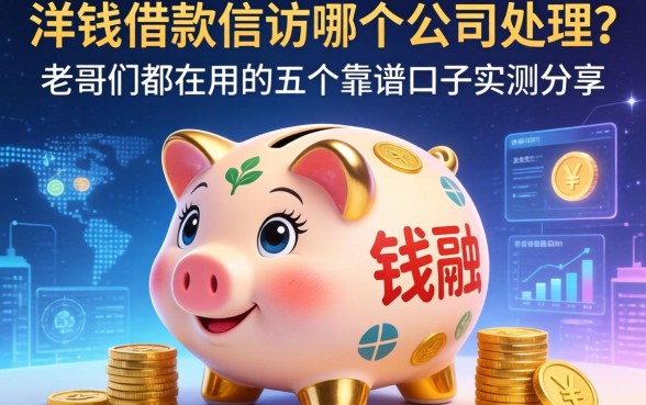 洋钱罐借款信访哪个公司处理?老哥们都在用的五个靠谱口子实测分享