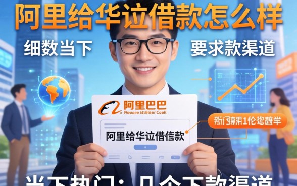 阿里给华谊借款怎么样？细数当下热门的几个下款渠道