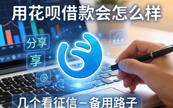 用花呗借款会怎么样,分享几个不看征信的备用路子