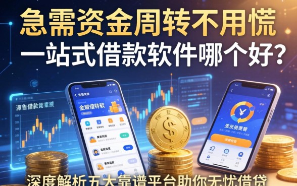 急需资金周转不用慌，一站式借款软件哪个好？深度解析五大靠谱平台助你无忧借贷