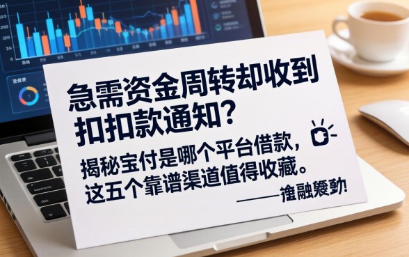 急需资金周转却收到扣款通知？揭秘宝付是哪个平台借款，这五个靠谱渠道值得收藏