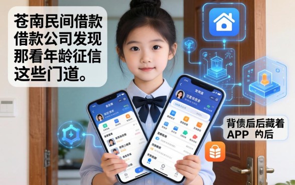 我翻遍了苍南民间借款公司，发现那些不看年龄征信负债的app背后藏着这些门道