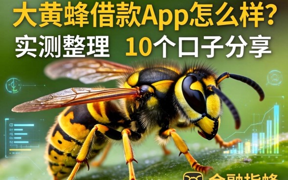 大黄蜂借款app怎么样？实测整理这10个口子分享
