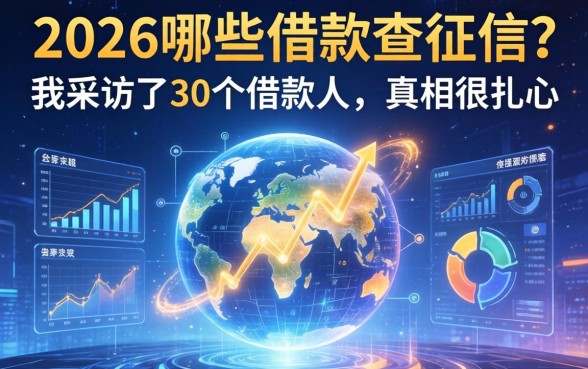 2026哪些借款查征信？我采访了30个借款人，真相很扎心
