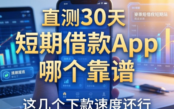 实测30天短期借款app哪个靠谱，这几个下款速度还行