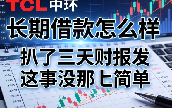 TCL中环长期借款怎么样？我扒了三天财报，发现这事没那么简单