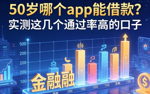 50岁哪个app能借款？实测这几个通过率高的口子