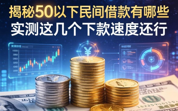 揭秘5万以下民间借款有哪些，实测这几个下款速度还行