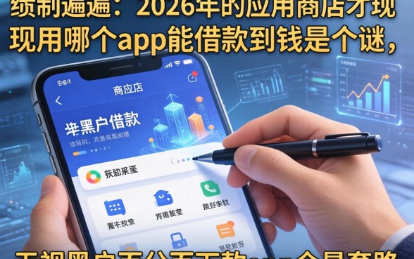 我翻遍了2026年的应用商店,才发现用哪个app能借款到钱是个谜,无视黑户百分百下款app全是套路