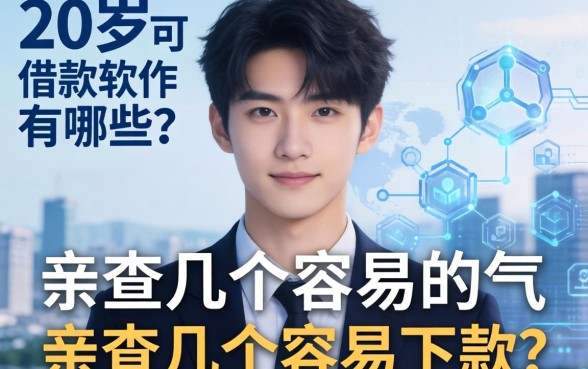 20岁可借款软件有哪些？亲测几个容易下款的渠道分享