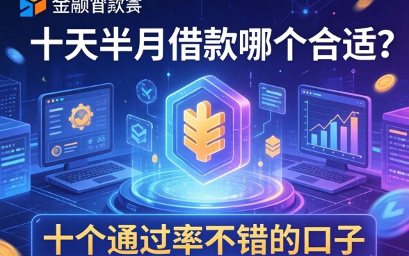 用十天半月借款哪个合适？整理了十个通过率不错的口子