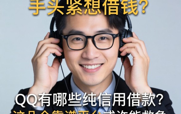 手头紧想借钱?QQ有哪些纯信用借款?这几个靠谱平台或许能救急