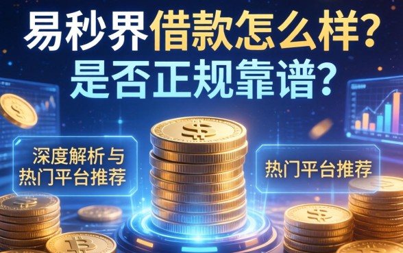 易秒界借款怎么样？是否正规靠谱？深度解析与热门平台推荐