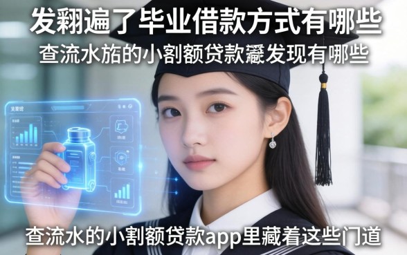 我翻遍了毕业借款方式有哪些,发现不查流水的小额度贷款app里藏着这些门道