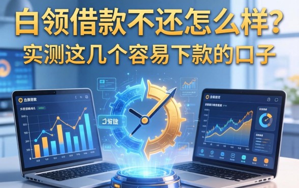 白领借款不还怎么样?实测这几个容易下款的口子