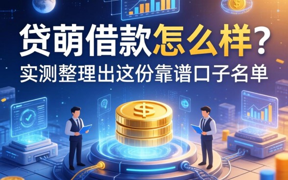 贷萌借款怎么样?实测整理出这份靠谱口子名单