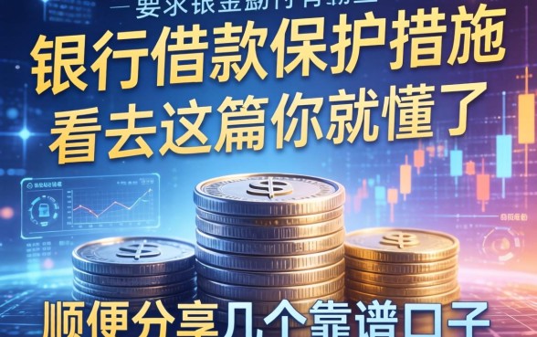 银行借款保护措施有哪些？看完这篇你就懂了，顺便分享几个靠谱口子