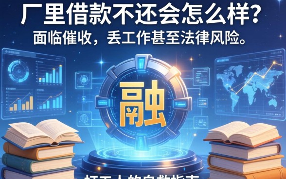 厂里借款不还会怎么样？面临催收、丢工作甚至法律风险，打工人的自救指南
