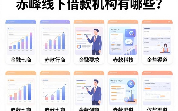 赤峰线下借款机构有哪些?整理两个类型共十个渠道