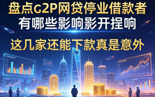 盘点p2p网贷停业借款者有哪些影响，这几家还能下款真是意外
