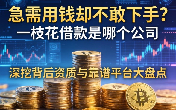 急需用钱却不敢下手？一枝花借款是哪个公司？深挖背后资质与靠谱平台大盘点