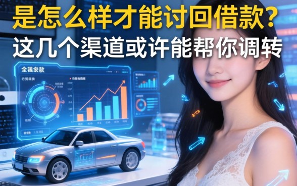 要怎么样才能讨回借款?这几个渠道或许能帮你周转