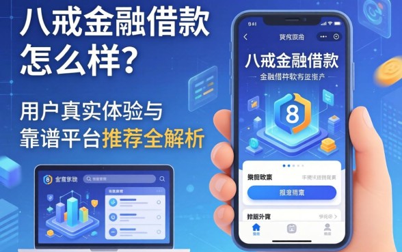八戒金融借款软件怎么样？用户真实体验与靠谱平台推荐全解析