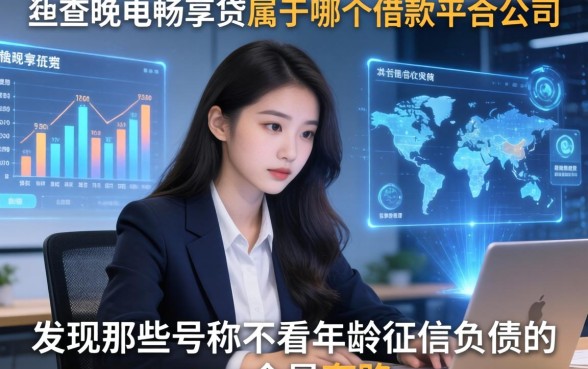 我查了一晚上畅享贷属于哪个借款平台的公司，发现那些号称不看年龄征信负债的app全是套路